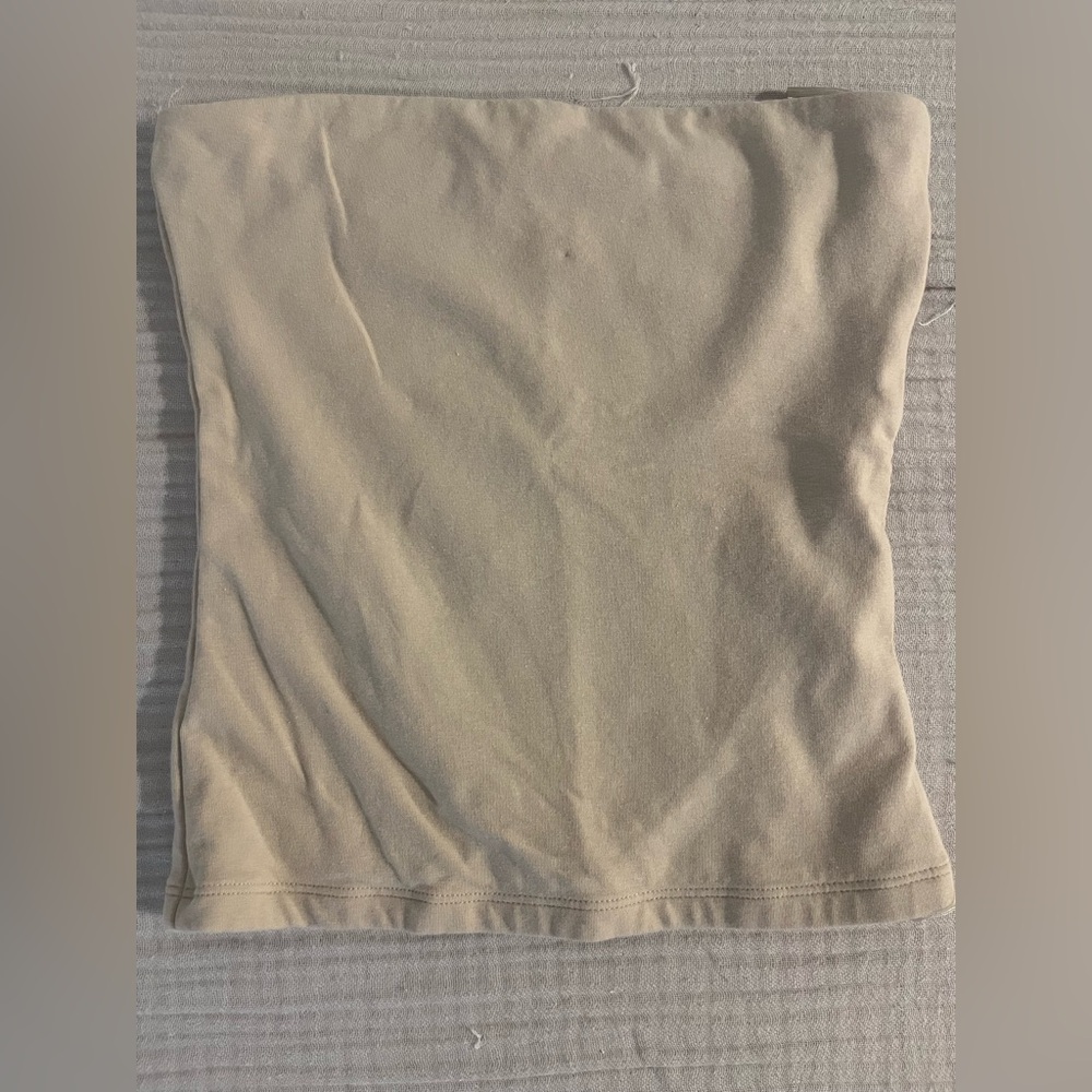 Abercrombie & Fitch Beige Tube Top